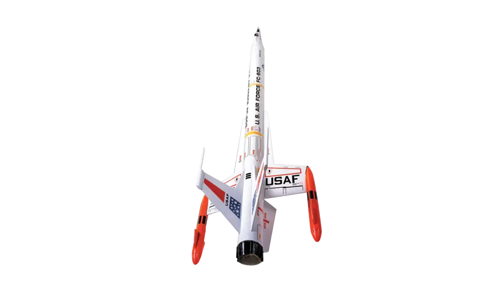 Interceptor raketmodelbyggesæt - færdighedsniveau 2 - BC-motorer, 18 mm montering - Estes, 3 image model rocketry