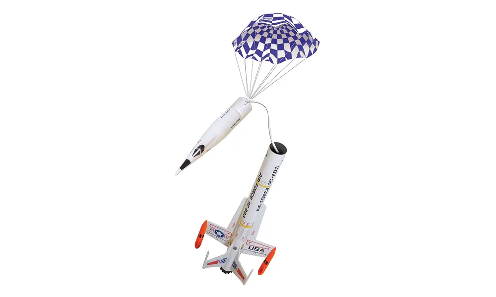 Interceptor raketmodelbyggesæt - færdighedsniveau 2 - BC-motorer, 18 mm montering - Estes, 5 image model rocketry