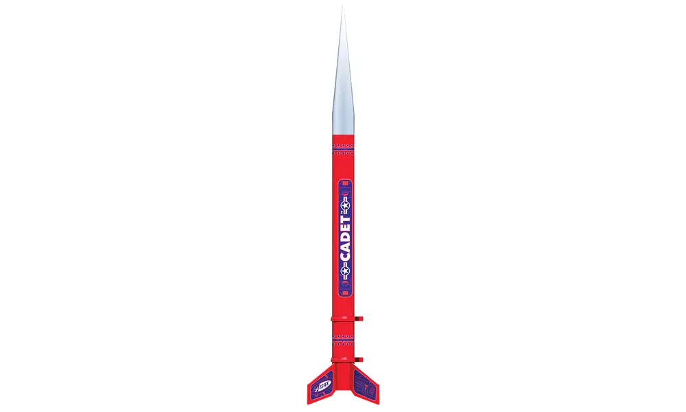 Cadet model rocket kit - skill level 1, 18mm-mount-A-C rocket engines - Estes, 2 image model rocketry