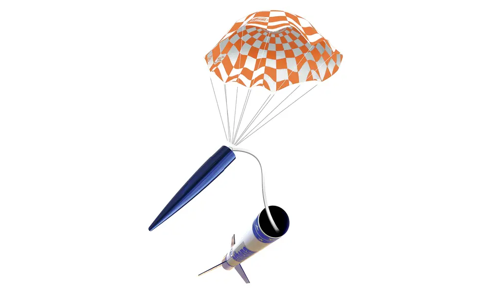 Estes Athena model rocket kit, ready to fly A-C motors, 8 image model rocketry