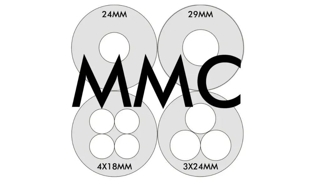 1x24mm - Modulaire motorbus (MMC) - Motorsteun LOC Precision, Productopties: MMC voor 2,6" / 6 mm - 1x24 mm montage, 2 image