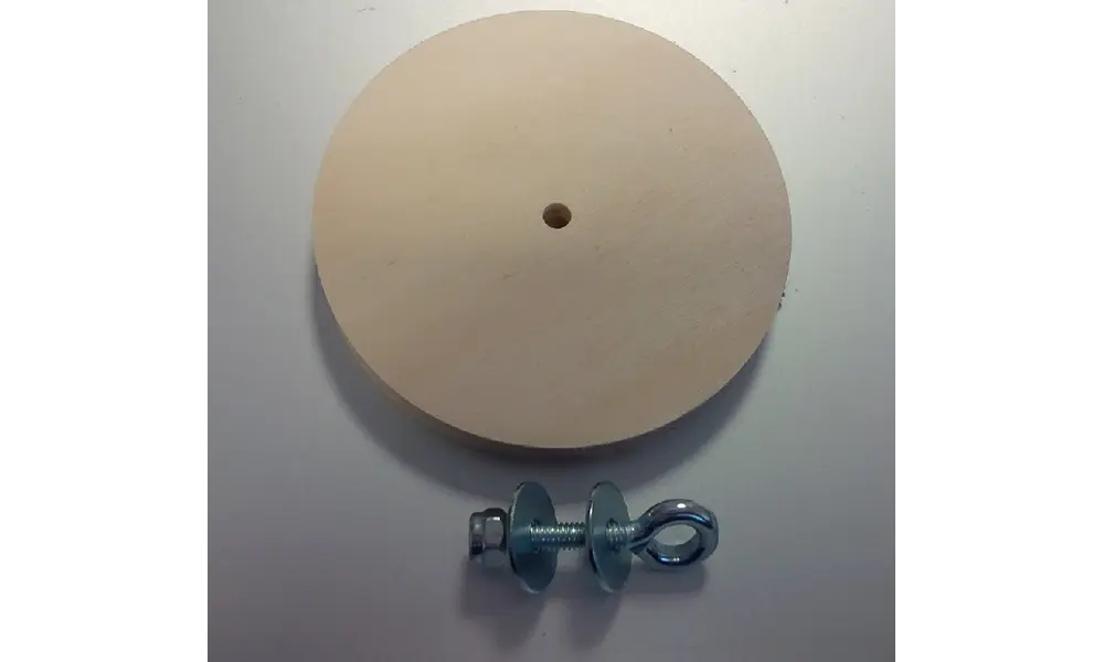 Płyta adaptera 70mm ze śrubą oczkową - Klima, Opcje produktu: Płyta adaptera 70 mm ze śrubą oczkową