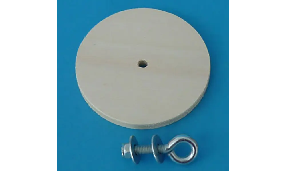 Adapterplaat 73mm met oogbout - Klima, Productopties: 73 mm adapterplaat met oogbout