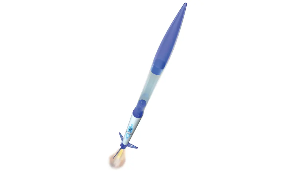 Stavebnice modelu rakety Ghost Chaser - úroveň dovedností 1, 18mm montážní střídavý raketový motor-Estes, 3 image