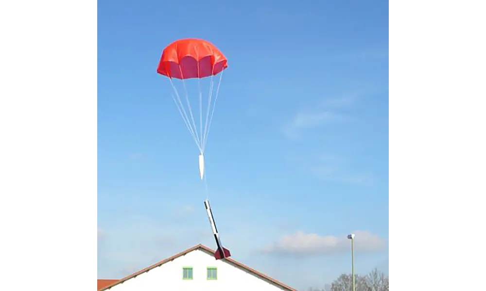 200cm Klima Padák - Těžko roztrhatelný - Oranžový, Možnosti produktu: 200cm padák Klima