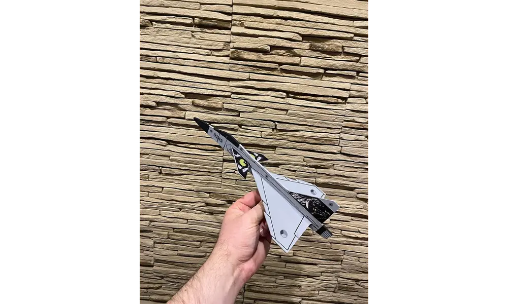 Gripen Model Rocket Glider til TSP-motorer, 2 image model rocketry