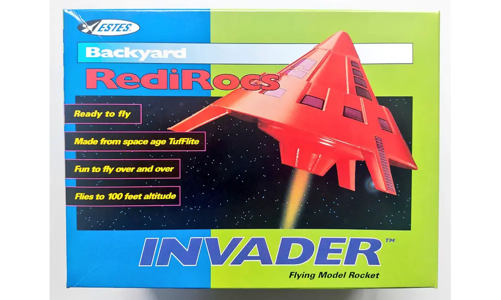 Estes Invader UFO model rocket kit model rocketry