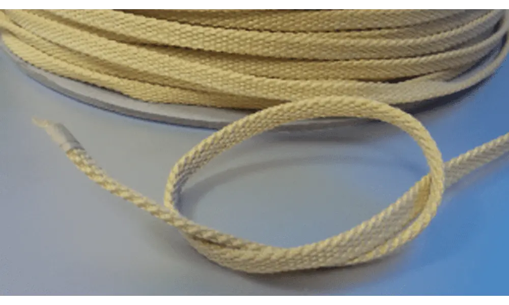 Kevlar rope, braided, 3mm x 8mm - Sold by the meter - Klima model rocketry