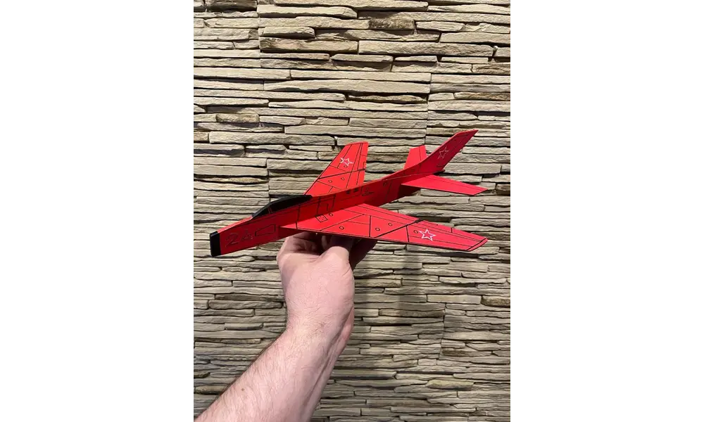 Mig - 19 Model rakietowego szybowca do silników TSP