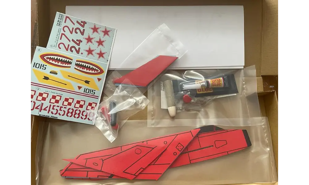 Raketový kluzák Mig - 19 pro motory TSP, 3 image