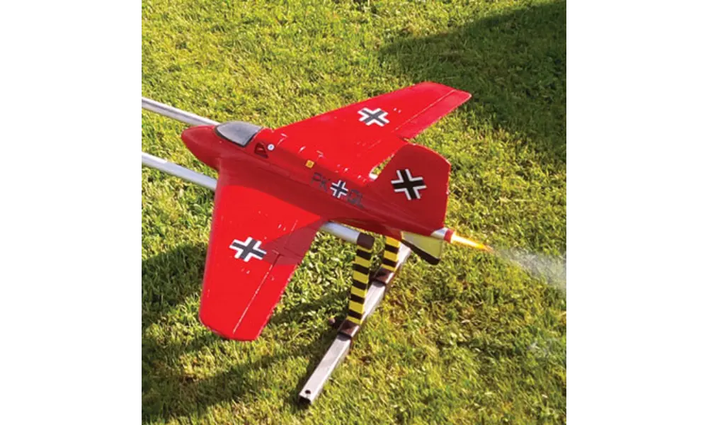 Dálkově ovládané motory D3-P Model Rocket Glider Me-163 - Klima, 3 image