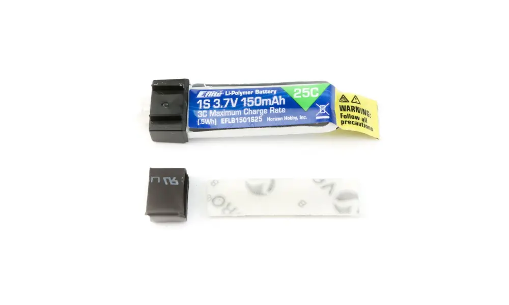 1S 3.7V 150mAh 25C Літій-полімерний (Li-Po) акумулятор LiPo, Інші варіанти продукції: Літій-полімерний акумулятор 150 мАг 3,7 В model rocketry