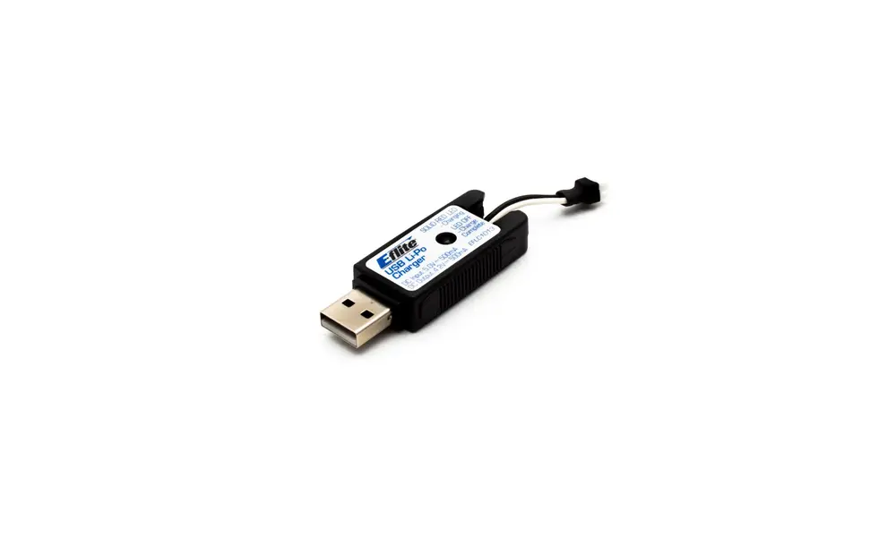 1S 3.7v USB Li-Po charger - 500mA High current UMX - Lithium polymer charger, Other product options: USB Lipo charger - 500mA model rocketry