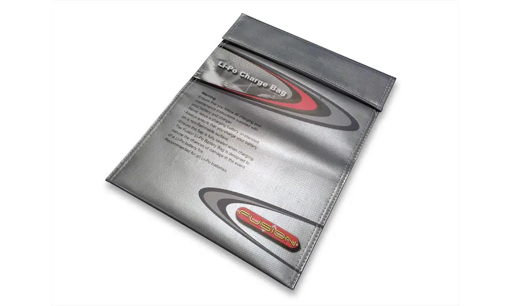 Li-Po battery charging bag 23x30cm, Other product options: Lithium battery charging bag 230 x 300mm model rocketry