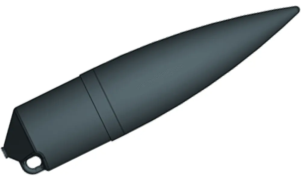 Końcówka noska 50 mm, czarny plastik ABS, Opcje produktu: Stożek Klima 50mm czarny