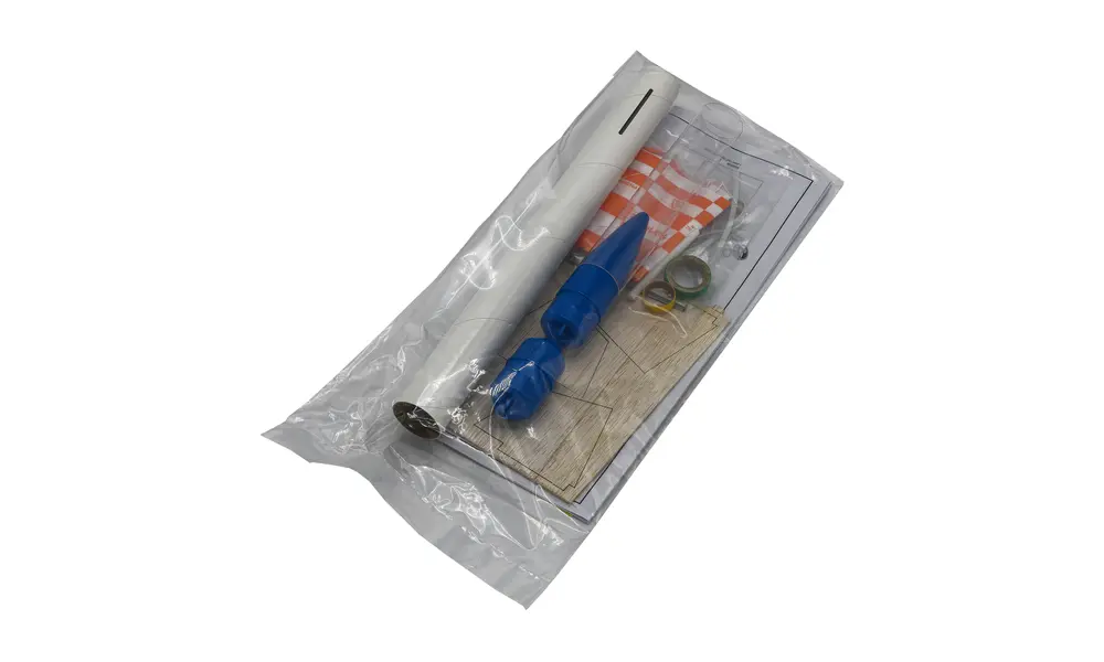 12x Estes Eagle S.C.R.V team kit - Glue on fins, 6 image model rocketry