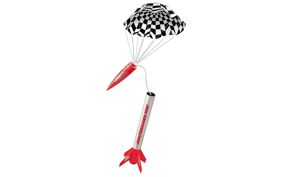 Firehawk Estes model rocket kit, 4 image model rocketry