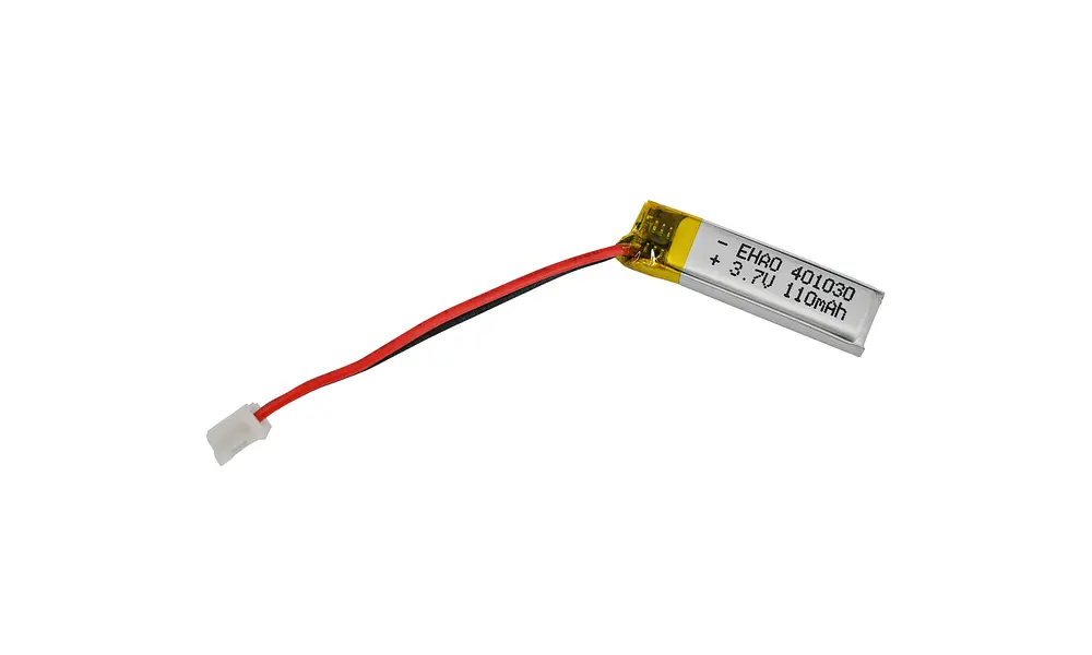 3,7 V 110 mAh Litowo-polimerowy akumulator Lipo 2 mm JST PH