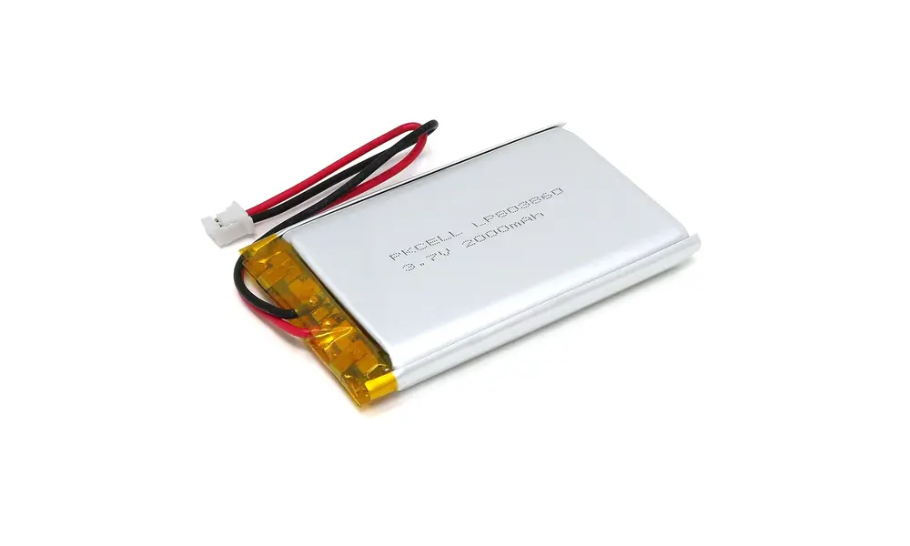 Batterie LiPo 2000mAh 3.7V - Connecteur JST 2 broches, Options du produit: LiPo JST 2 000 mAh, 3,7 V