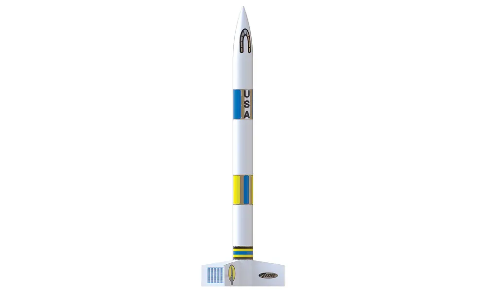 12-pakning generisk E2X modellrakettsett - enkel å montere - AC-motorer Estes, 2 image model rocketry
