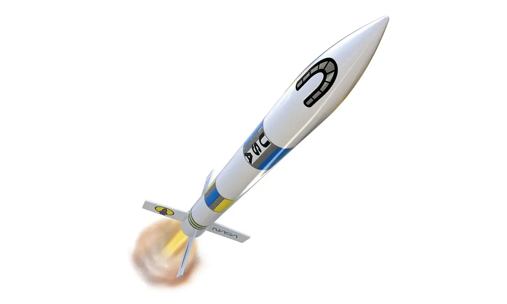 12-pakning generisk E2X modellrakettsett - enkel å montere - AC-motorer Estes, 4 image model rocketry