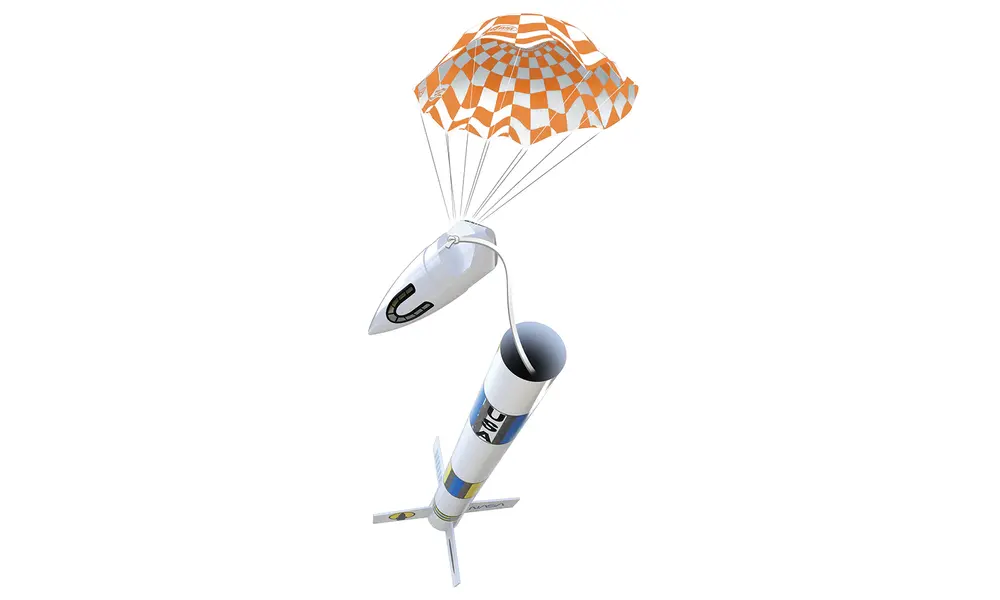 12-pakning generisk E2X modellrakettsett - enkel å montere - AC-motorer Estes, 6 image model rocketry