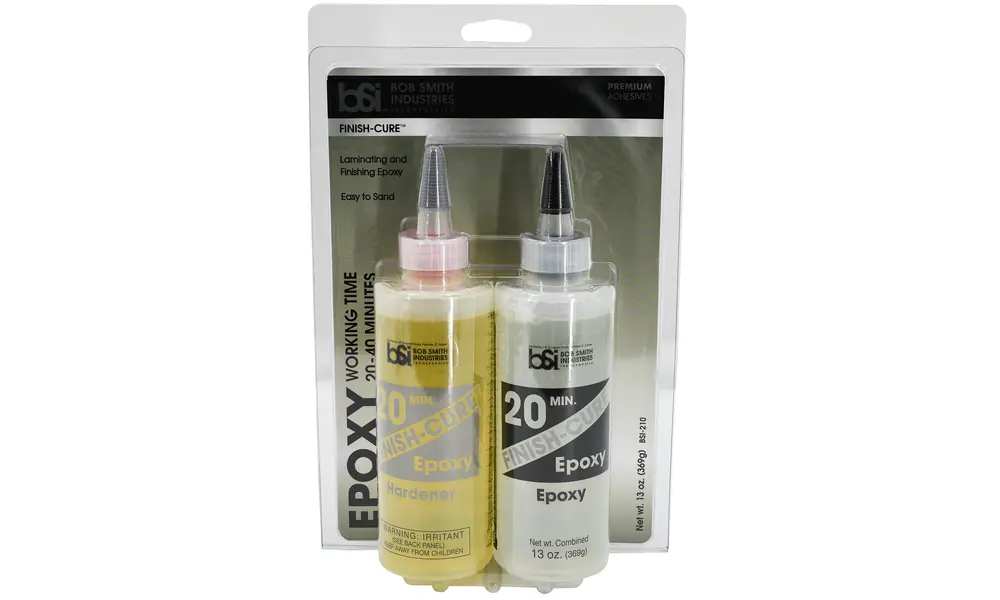 BSI Finish-cure 20 minute epoxy 4 1/2oz (127ml) glue [CLONE], Opcje produktu: BSI - Epoksyd - 20 min - 369ml