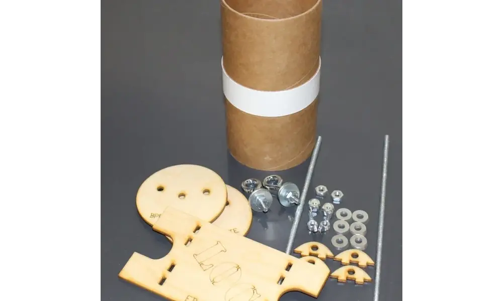 Electronics bay 3" 75mm - LIGHT - LOC Precision, Other product options: LOC E-bay kit 3.0" 75mm - LIGHT model rocketry