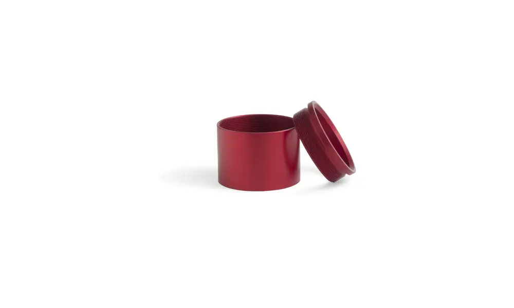 29mm Aluminium motor retainers anodised red Blackcat rocketry [CLONE] [CLONE], Možnosti produktu: 54mm červený hliníkový držák motoru, 2 image