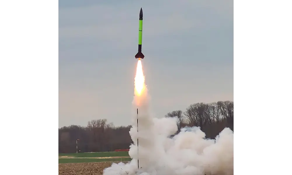 Skinwalker model rocket kit LOC precision - 7.6" / 193mm diameter, 11 image model rocketry