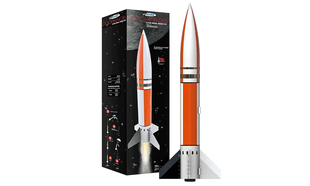 Pro Series II Doorknob Estes model rocket kit model rocketry