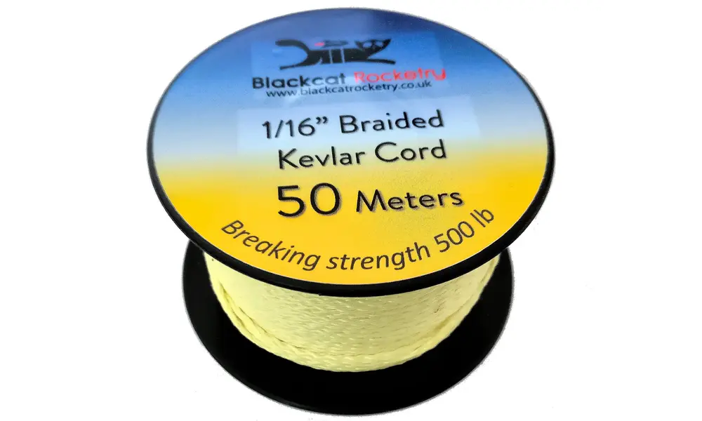 Avvolgicavo antiurto in kevlar intrecciato da 1/16" (~1,6 mm) x 50 metri