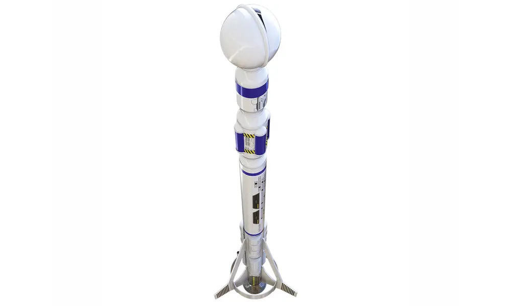 Destination Mars Estes Mars Longship raketmodellbyggsats, 8 image model rocketry