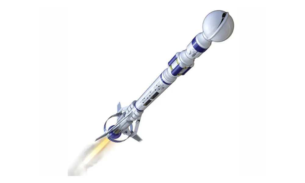 Destination Mars Estes Mars Longship raketmodellbyggsats, 2 image model rocketry