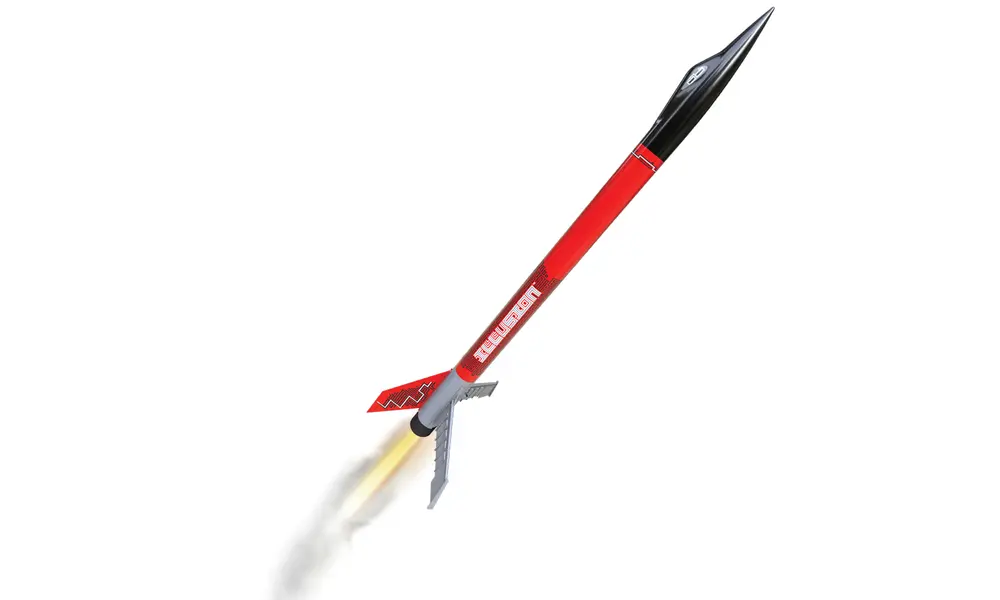 Illusion Estes rocket 7299, 4 image model rocketry