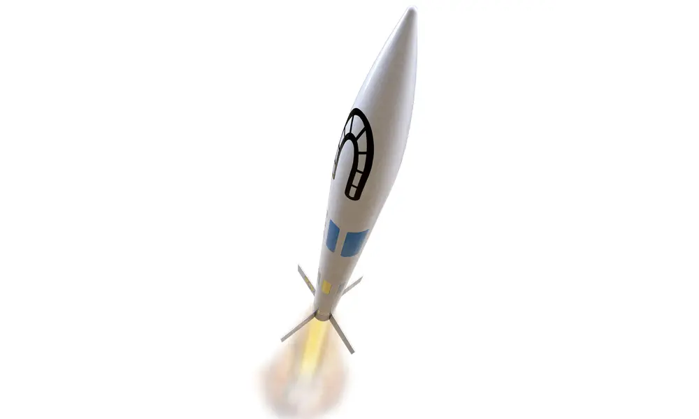 12-pakning generisk E2X modellrakettsett - enkel å montere - AC-motorer Estes, 3 image model rocketry