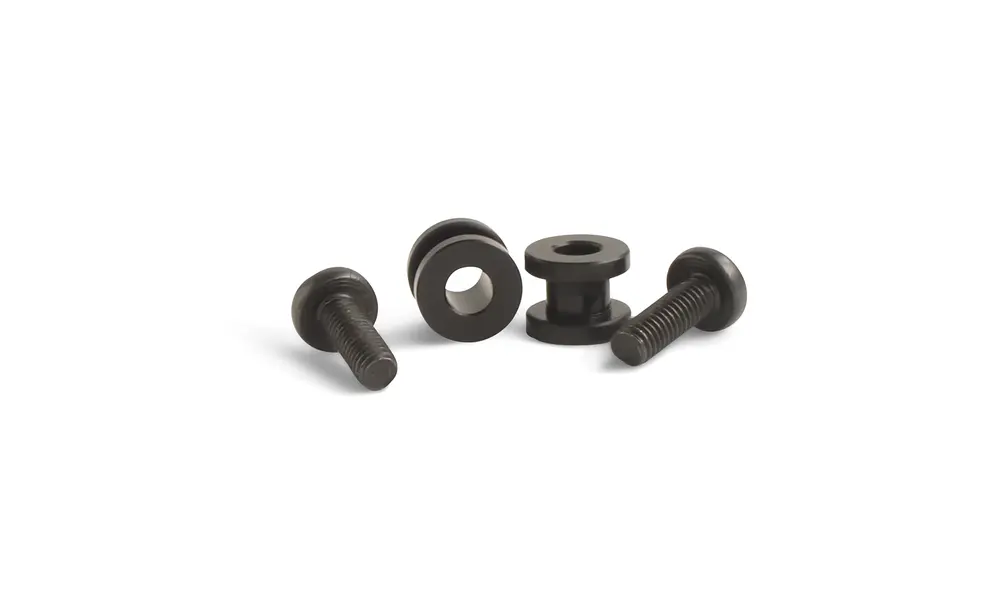 Boutons de guidage de rail en Delrin