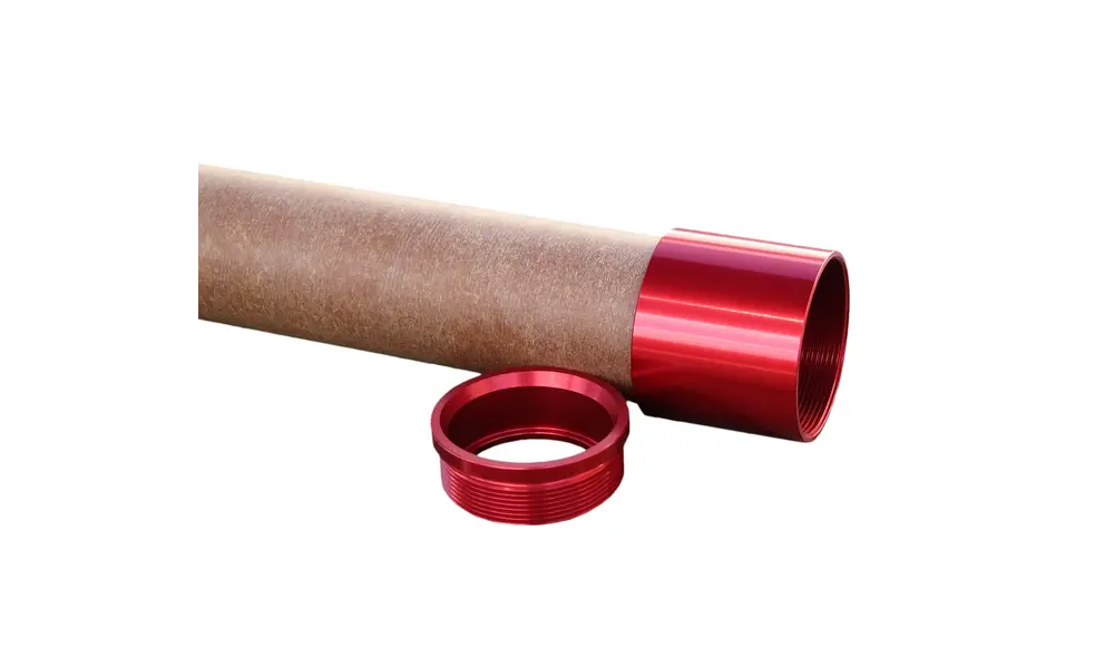 29mm Aluminium motor retainers anodised red Blackcat rocketry [CLONE] [CLONE], Možnosti produktu: 54mm červený hliníkový držák motoru