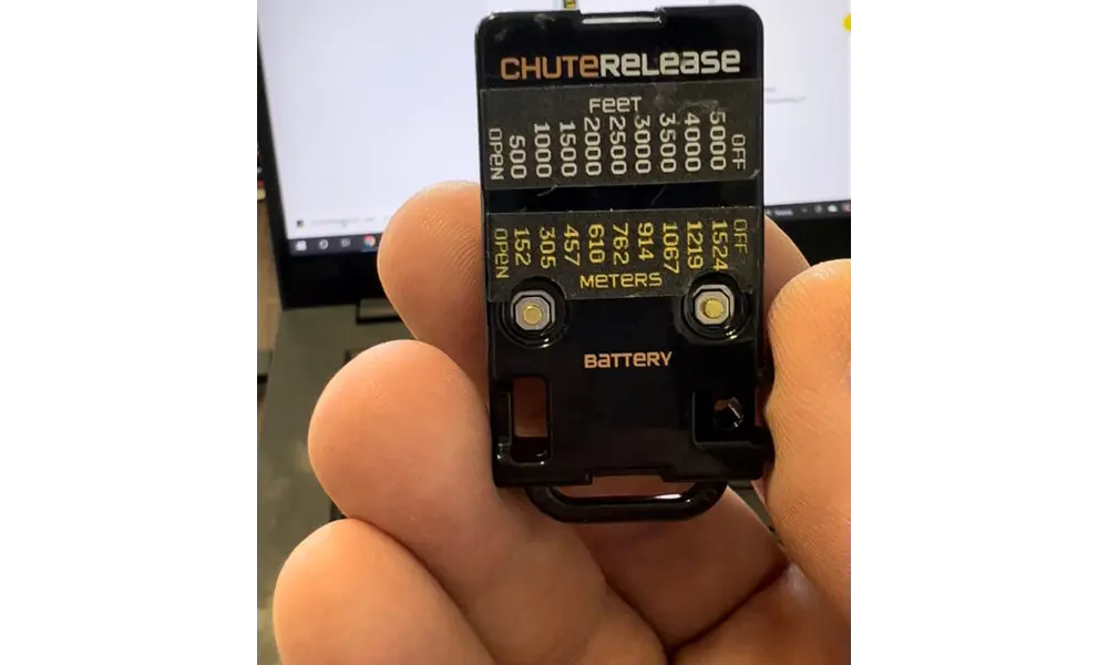Jolly Logic Chute Release 5X - Stellen Sie die Höhe für Ihren Fallschirm ein, Produktoptionen: Fallschirmauslösung 5X