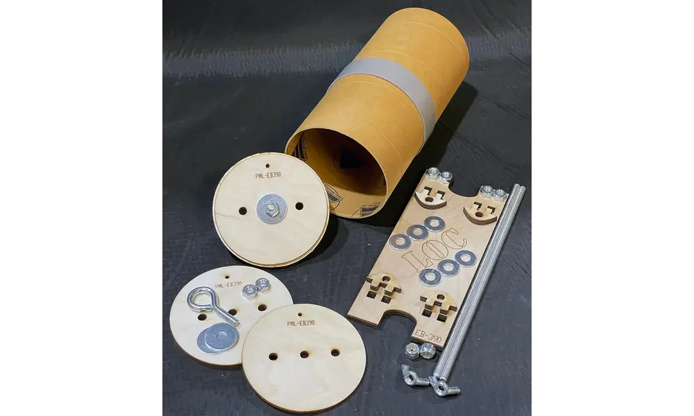 Baie Light Electronics 2.56" 65mm - LOC Precision, Options du produit: Kit E-bay LOC 2.56" 65mm - LÉGER