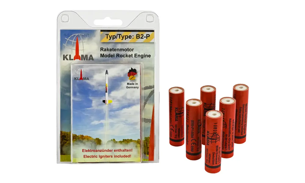 Silnik rakietowy B2-P Six Pack 18 mm Klima (PLUGGED).