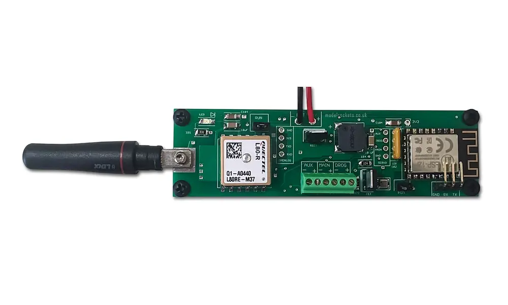 Eggtimer Quasar TX - GPS letový počítač WiFi lokátor sledovací systém EU/UK 869 MHz, Možnosti produktu: Eggtimer GPS - Quasar Flight computer TX