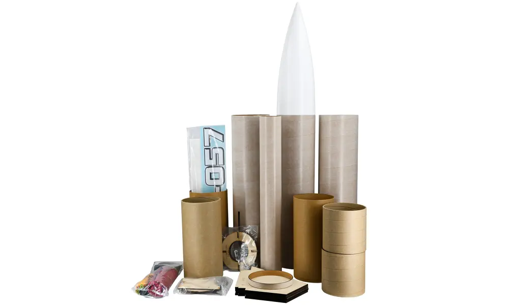 Skinwalker model rocket kit LOC precision - 7.6" / 193mm diameter, 4 image model rocketry