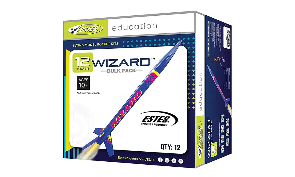 Набір Wizard (12 шт.) для середнього рівня model rocketry