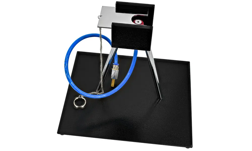 Compressed air water bottle rocket launcher, 2 image model rocketry