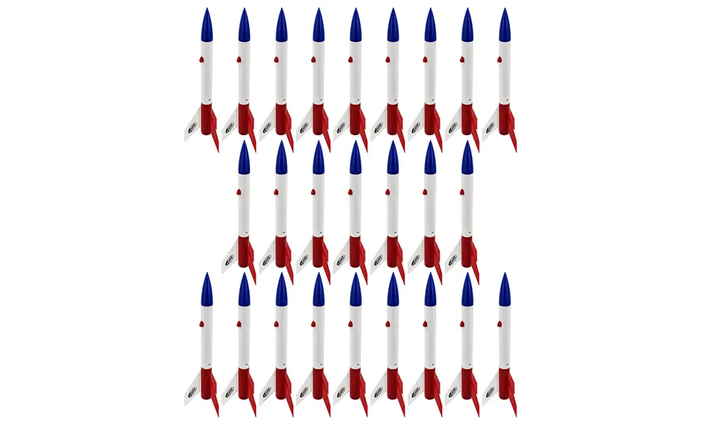 25 pack Build N' Blast Event Flying Model Rocket Bulk school club Pack, Other product options: 25 pack - Build N Blast workshop rockets model rocketry