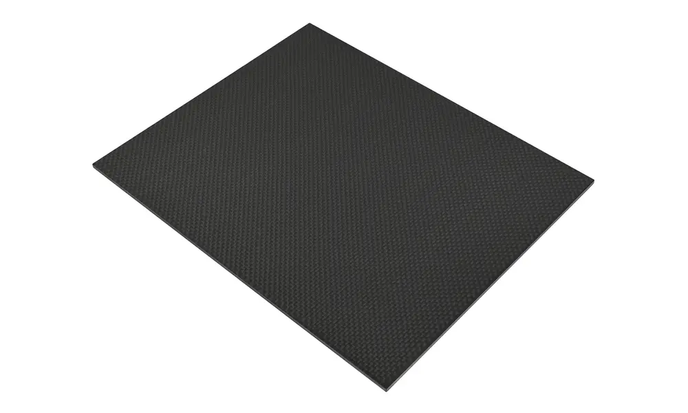 5mm 3K Carbon fibre sheet 200 x 250mm plain matte high hardness 100% pure carbon panel [CLONE], Options du produit: Feuille de fibre de carbone mate de 3 mm x 200 mm x 250 mm
