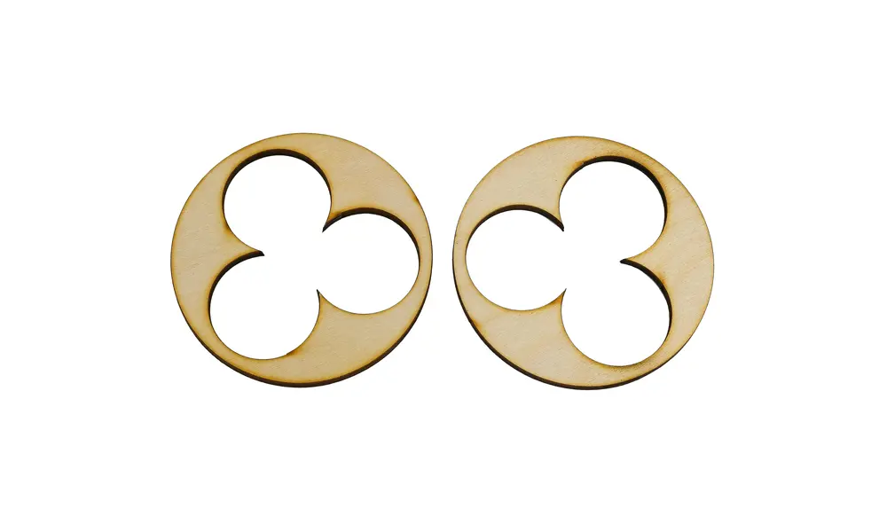 99mm (3.9") OD to 3x38mm ID Centering rings for LOC 3.9" (99mm) Airframe, Other product options: 99mm OD 3x 38mm ID LOC-CR model rocketry