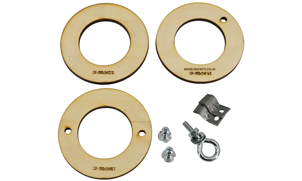 Vnější průměr 99 mm (3,9") až 54 mm ID Středící kroužky pro drak letadla LOC 3,9" (99 mm), Možnosti produktu: 99mm OD 54mm ID LOC-CR