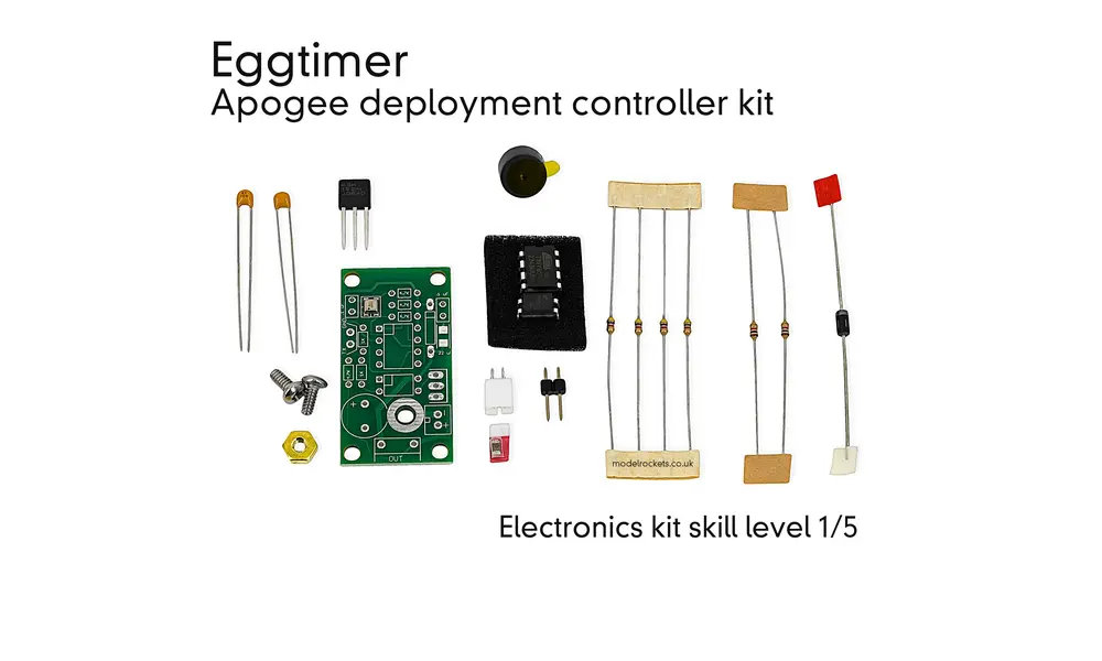 Eieruhr Apogee Einsatzsteuerung - FERTIG VERLÖTET, Produktoptionen: Eieruhr ALT - Apogee - Fertig gelötet, 2 image